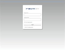 Tablet Screenshot of intranet.ravnit.dk